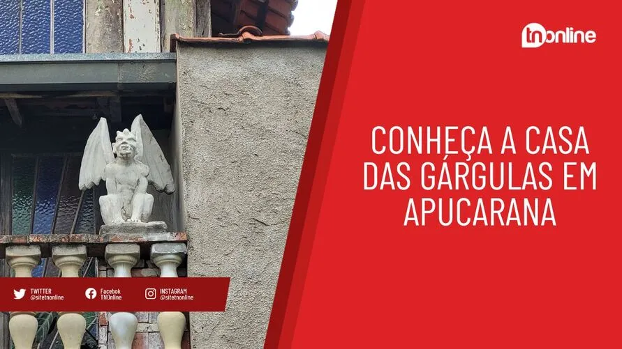 Conheça a Casa das Gárgulas em Apucarana