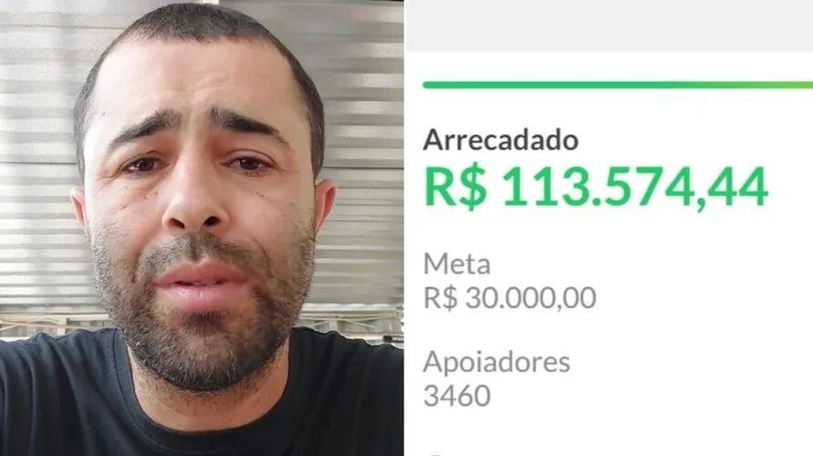 Diones da Silva, motorista de aplicativo que atropelou ator