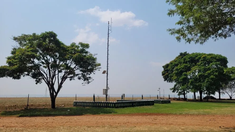 Estação de Apucarana fica na Fazenda Colina