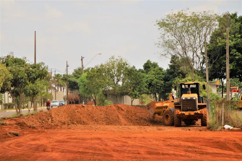 O projeto conta ainda com a construção de uma rotatória