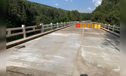 Ponte entre Telêmaco Borba e Tibagi será liberada nesta segunda (25)