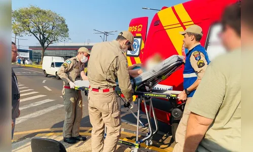 Idosa fica ferida após atropelamento no 'bairro da Igrejinha'