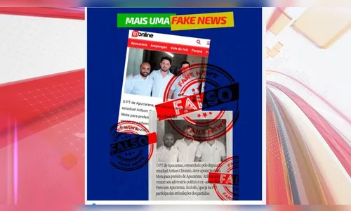 A pergunta é:o que tem fake news?
