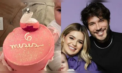 Filha de Viih Tube e Eliezer, completa seis meses e recebe elogios