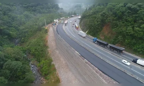 Trechos da BR-376 são bloqueados parcialmente para obras até domingo