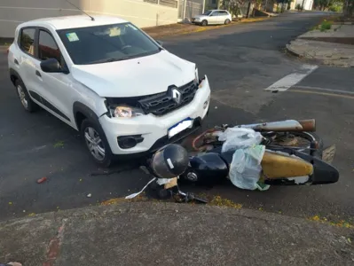 A vítima teve uma suspeita de fratura de clavícula