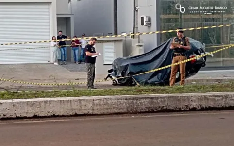 Acidente foi na tarde de segunda-feira na  Av. Nossa Senhora da Luz