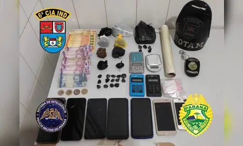 Rotam prende três pessoas suspeitas de tráfico de drogas