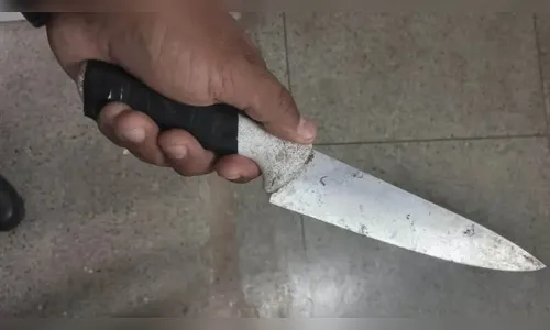 Embriagado e armado com faca, homem ameaça matar esposa em Ivaiporã