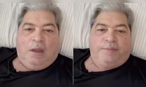 Datena aparece pela primeira vez após passar por cirurgia