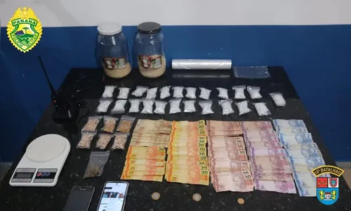 Rotam apreende grande quantidade de droga em Marumbi