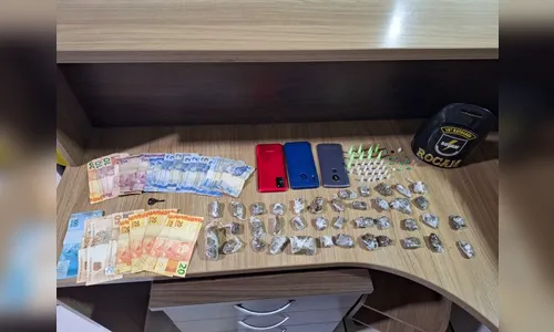 PM apreende três menores suspeitos de tráfico de drogas em Apucarana