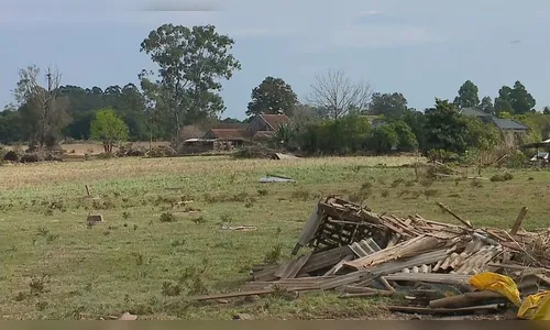 Ciclone extratropical causa prejuízos a agricultores no RS