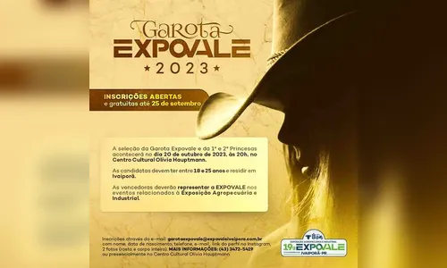 Prefeitura de Ivaiporã retoma o concurso Garota Expovale