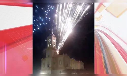Revitalização da Catedral é inaugurada com show pirotécnico; vídeo
