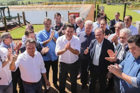 Governador visitou o sistema de reuso de águas