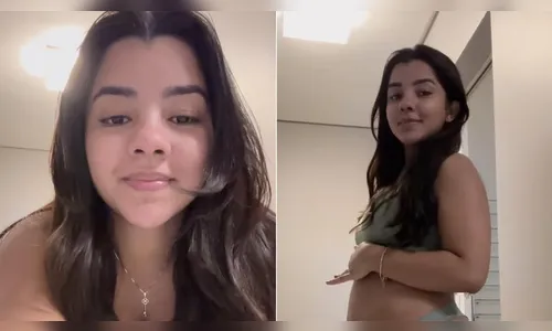Grávida, namorada de João Gomes exibe seu corpo sem filtro