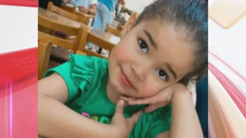 Heloísa dos Santos Silva, de 3 anos