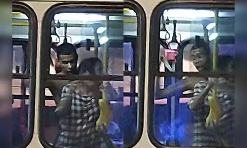 Homem assalta ônibus, fere passageiro e mantém mulher refém; veja