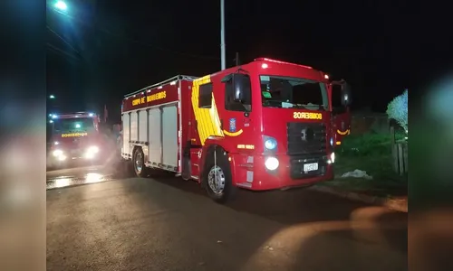 Incêndio em residência no Jardim Marissol II mobiliza bombeiros