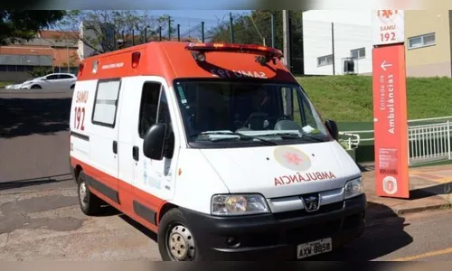 Motociclista sofre acidente após tentar fugir de abordagem da PM