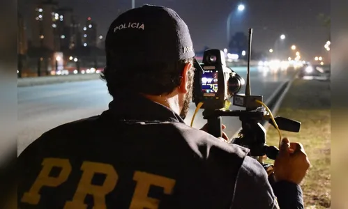 Radares da PRF flagram mais de mil motoristas por dia durante feriadão