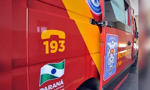 Queda de moto deixa duas pessoas feridas na PR-850 em Arapuã