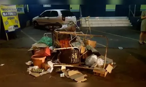 Homem com materiais recicláveis é atropelado na BR-369