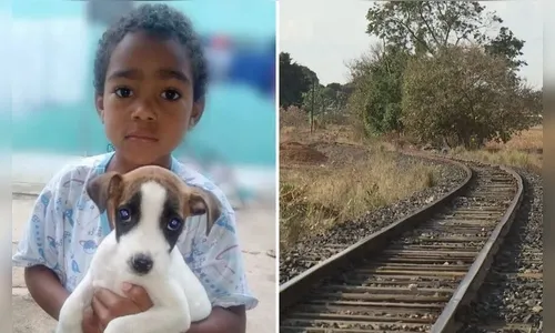Criança de 7 anos perde as pernas após ser atropelada por trem