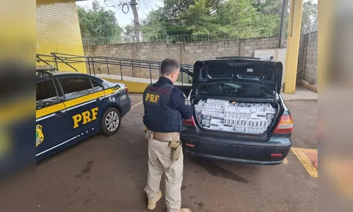 Morador de Arapongas é preso por contrabando de cigarros na BR-376