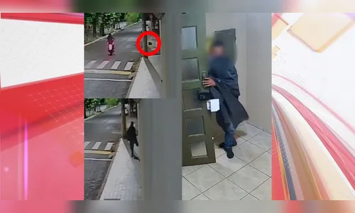Ladrão se 'finge' de saco de lixo, invade condomínio e comete furto