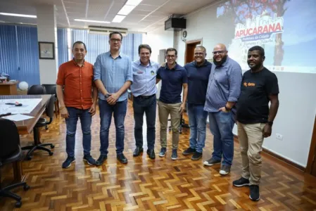 O encontro ocorreu no gabinete do prefeito