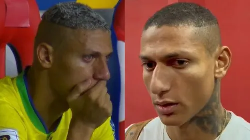 O que houve com Richarlison? Jogador desabafou após chorar em campo