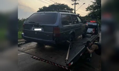 Veículo furtado é recuperado pela PM no Jardim Marissol