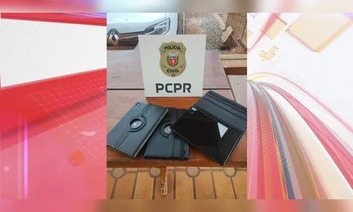 Tablets furtados de colégio de Arapongas são recuperados pela PCPR