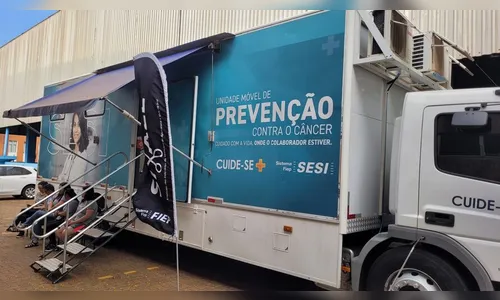 Unidade Móvel de exames preventivos atende no Sesi; saiba mais