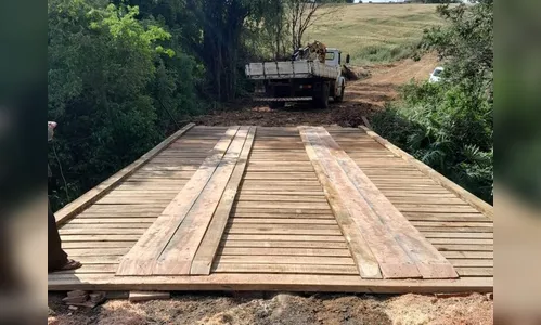 Apucarana recupera pontes na divisa com Califórnia