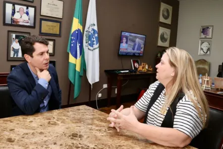 Prefeita Regina e Alexandre Curi