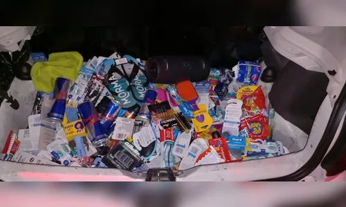 Quadrilha é presa após furtar em supermercado em Apucarana