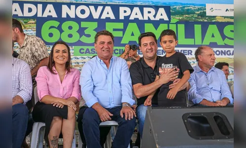 Ratinho Jr em Arapongas: Sérgio Onofre em alta no governo