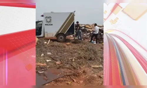 Trabalhadores encontram ossada humana em aterro sanitário no PR