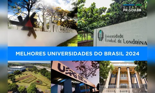 Universidades estaduais do PR estão entre as melhores do mundo