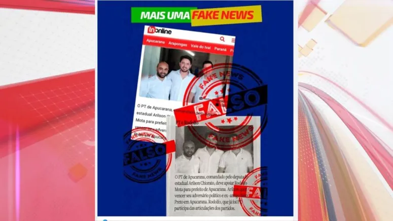 Imagem ilustrativa da notícia A pergunta é:o que tem fake news?