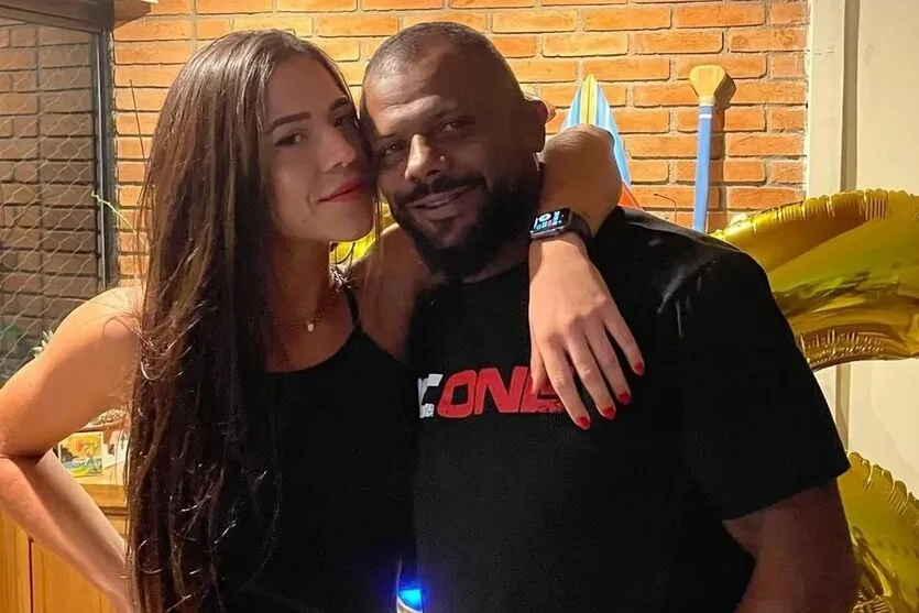 Betina Marques e o deputado federal Delegado da Cunha