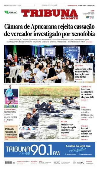 Edição do dia 17 de outubro de  2023