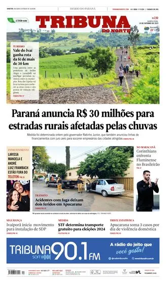 Edição do dia 19 de outubro de  2023