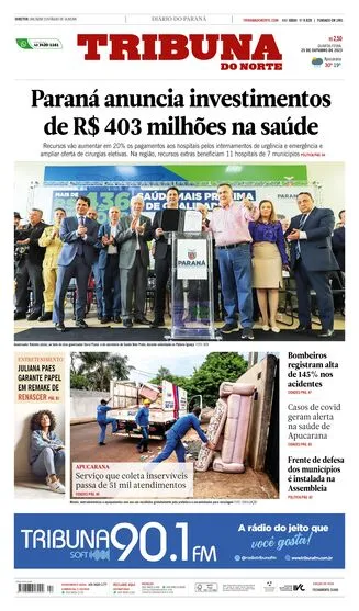 Edição do dia 25 de outubro de  2023