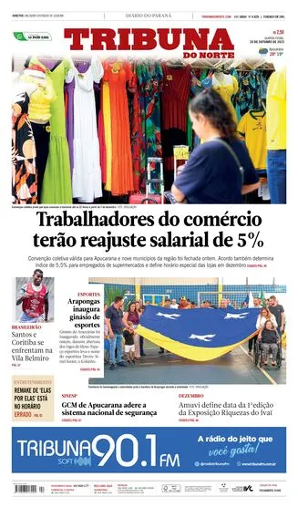 Edição do dia 26 de outubro de  2023