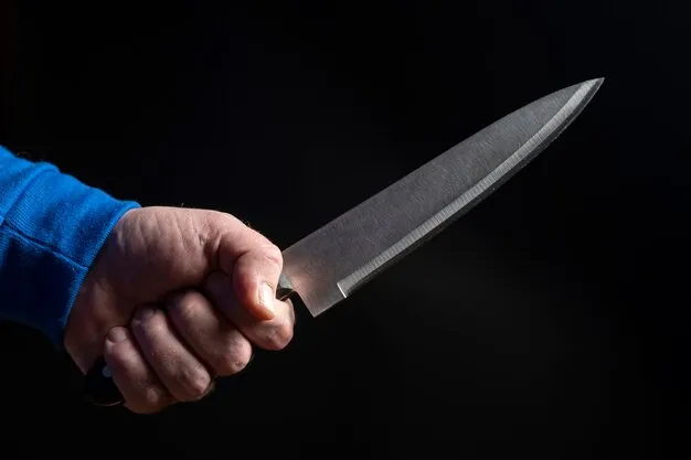 Suspeito de desferir as facadas teria fugido para uma região de mata e não foi encontrados pelos PMs