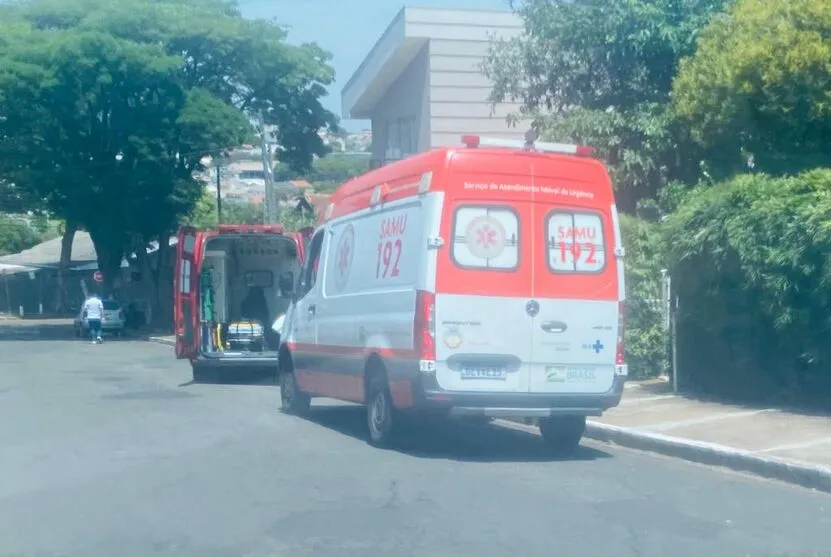 A idosa foi levada para o Hospital da Providência